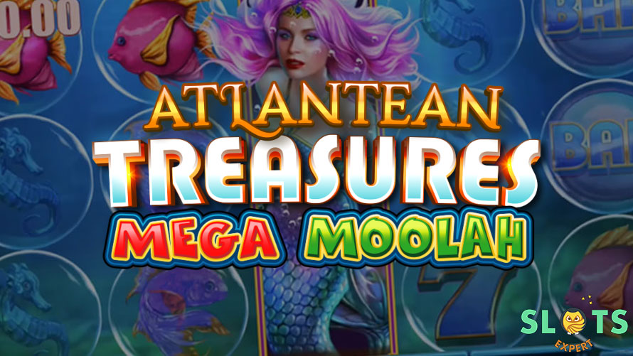 Dive deep and claim mythical riches on Atlantean Treasures Mega Moolah slot game 1 Atlantean Treasures Mega Moolah review